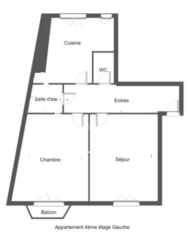 NOUVEAUTE ! Bel appartement à vendre 2 pièces au Havre (76)