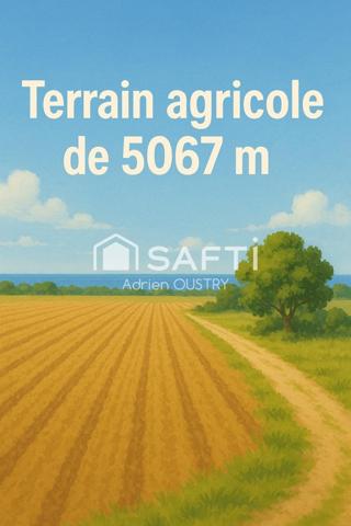 À vendre – Terrain agricole de 5067 m² à Marseillan