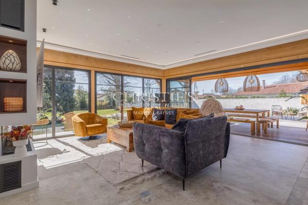 Maison contemporaine de 2023 + grange à rénover (200 m2). 3 chambres. 1 bureau