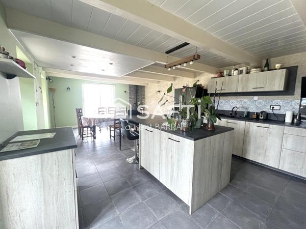 Maison de village avec dépendance sur terrain attenant