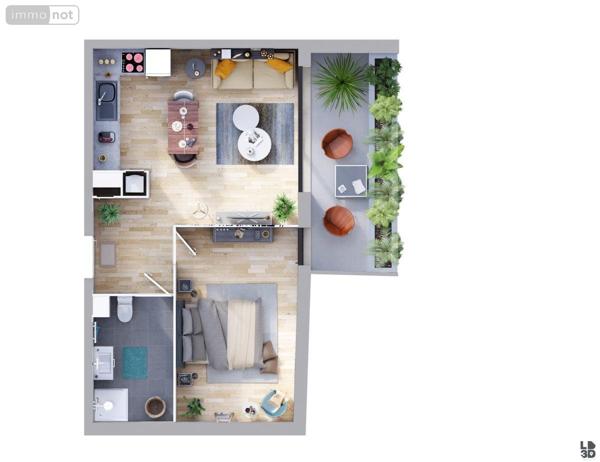 Appartement à vendre à Arras dans le Pas-de-Calais (62000), ref : 62135-2155