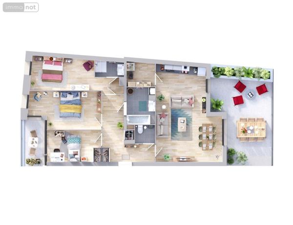 Appartement à vendre à Arras dans le Pas-de-Calais (62000), ref : 62135-2155