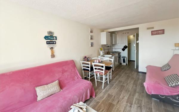 Appartement à vendre    1 pièce • 21,28 m2 Le Cap d'Agde - Agde