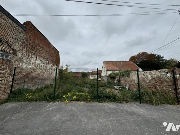 Terrain constructible Saultain proche Valenciennes