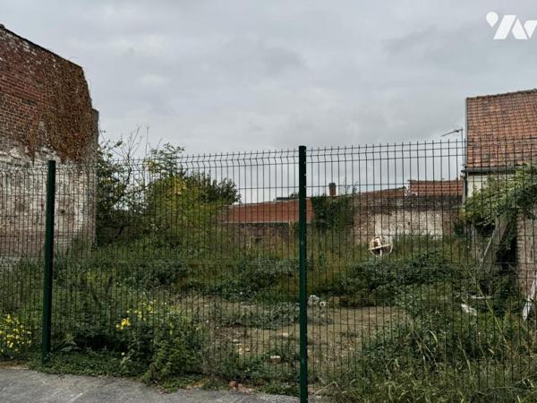 Terrain constructible Saultain proche Valenciennes