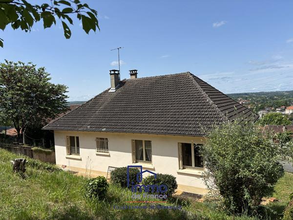 Maison 95 m² sur sous-sol et terrain attenant