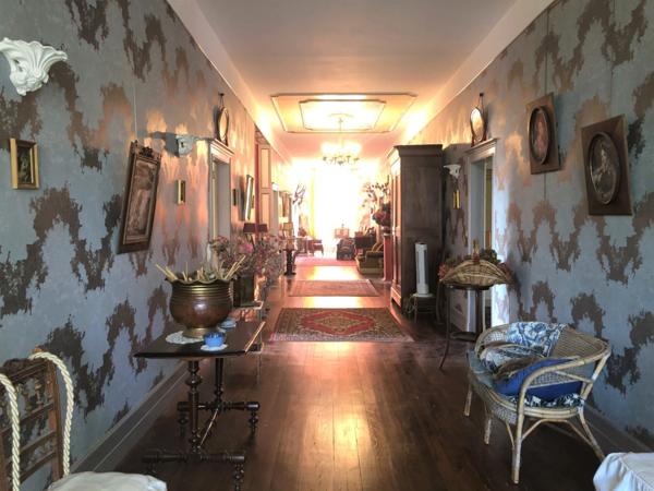 Dpt (32) NOGARO proche, ELEGANTE MAISON DE NOTABLES, économique, du XIXs 600M2, parc séculaire, dépendances en U, 11 ha, sans travaux,