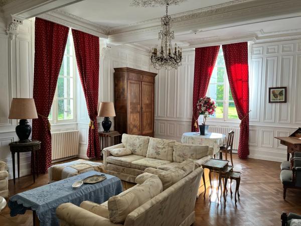 Dpt (32) NOGARO proche, ELEGANTE MAISON DE NOTABLES, économique, du XIXs 600M2, parc séculaire, dépendances en U, 11 ha, sans travaux,