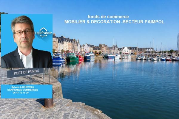 SECTEUR PAIMPOL- FONDS DE COMMERCE MOBILIER-DECORATION