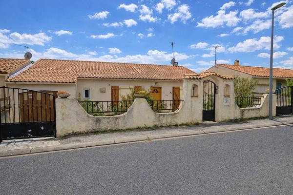 Pennautier (11610) Maison PP de 88 m² en 3 ch - Véranda - Piscine