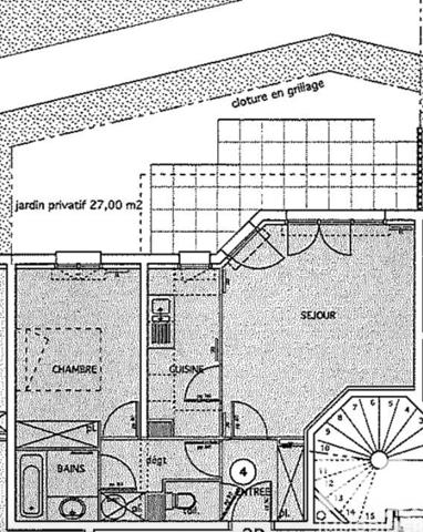 Location appartement 2 pièces 46 m² Limay