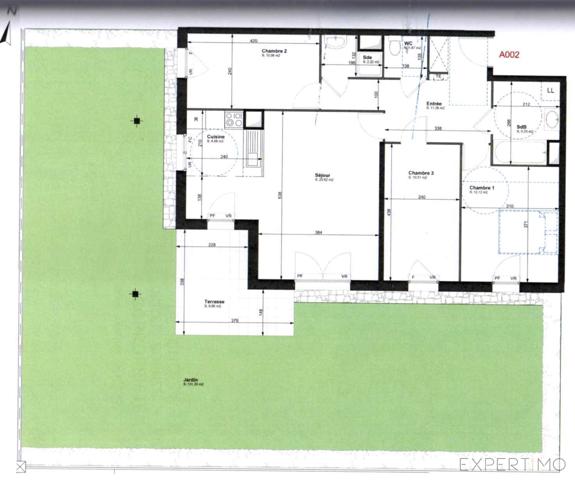 Choisy-le-Roi (94600) Comme une maison : 4 pièces avec 141 m² de jardin – résidence récente