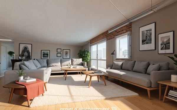 Appartement à vendre    3 pièces • 77,58 m2 Lyon 4