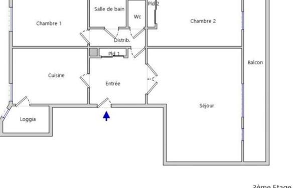 Appartement à vendre    3 pièces • 77,58 m2 Lyon 4