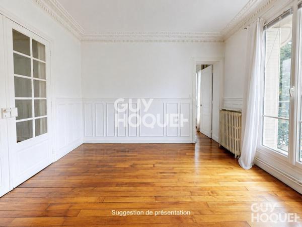 APPARTEMENT 4 PIECES - IMMEUBLE HAUSSMANNIEN - MAIRIE D'AUBERVILLIERS