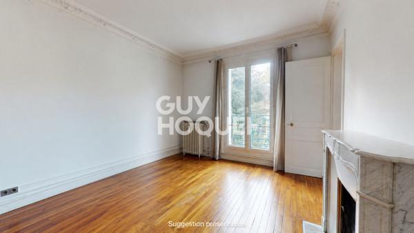 APPARTEMENT 4 PIECES - IMMEUBLE HAUSSMANNIEN - MAIRIE D'AUBERVILLIERS