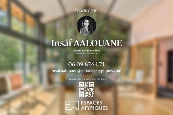 Maison au charme singulier avec jardin intimiste – Nantes EST