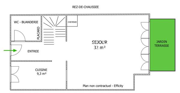 Maison 5 pièces - 131 m² Exclusivité efficity