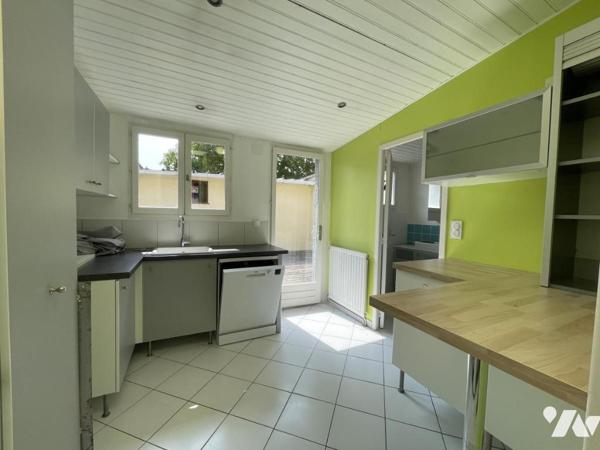 Longueau - maison - 4 chambres - Cour