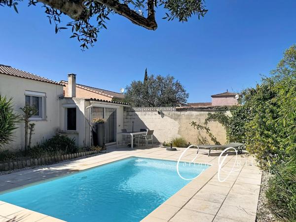 Maison plain pied - T 4 - Garage et Piscine