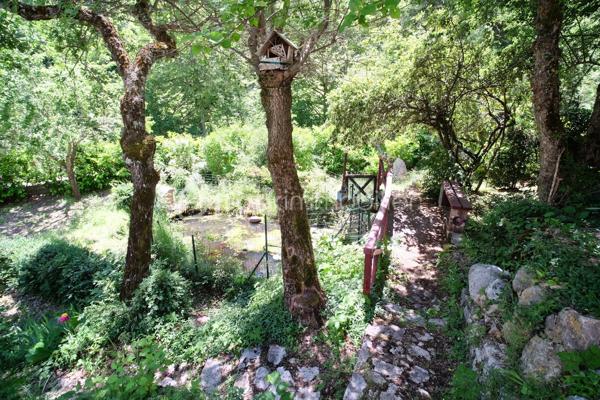 Certaines propriétés se visitent.

D'autres racontent une histoire dès l'ouverture du portail.

À 1 000 mètres d'altitude, dans un environnement naturel préservé et au calme absolu, découvrez cette chaleureuse maison familiale d'environ 110 m² nichée au cœur d'un magnifique terrain clos de 1 333 m².

Ici, la nature est omniprésente.

Le jardin, véritable écrin de verdure, déploie ses différents univers au fil des saisons : arbres fruitiers, cerisiers, ginkgo biloba, massifs fleuris, allées ombragées et espaces de détente composent un cadre rare où le temps semble ralentir.

Au centre de cette oasis, un bassin d'agrément bordé de végétation et traversé par un charmant petit pont apporte une touche de poésie qui rend ce lieu véritablement unique.

La maison, construite en 1975 sur vide sanitaire, séduit par sa qualité de construction et son ambiance chaleureuse.

Le rez-de-chaussée accueille une vaste pièce de vie réunissant salon, salle à manger et cuisine ouverte dans un esprit convivial. Une superbe cheminée traditionnelle ainsi qu'un poêle à bois invitent aux longues soirées d'hiver face aux flammes.

Le demi-palier comprend une entrée, un placard de rangement, un WC indépendant et une salle d'eau avec douche.

À l'étage, trois chambres lumineuses offrent de belles vues sur la nature environnante. Une spacieuse salle de bains avec baignoire, double vasque et WC complète l'espace nuit.

Les prestations comprennent notamment :

• Double vitrage sur menuiseries bois
• Volets sur l'ensemble des ouvertures
• Chauffage par poêle à bois et convecteurs électriques
• Chauffe-eau de 200 litres
• Terrasse exposée sud avec vue sur les montagnes
• Terrasse au nord pour profiter de la fraîcheur estivale
• Cave / atelier de belle hauteur permettant de circuler debout
• Cabanon indépendant d'environ 15 à 20 m²
• Fibre en bordure de propriété

Sans aucun vis-à-vis, cette propriété offre une intimité devenue rare. Depuis le jardin comme depuis les terrasses, le regard se perd sur les montagnes et la forêt environnante.

Que vous recherchiez une résidence principale, une maison de vacances ou simplement un lieu où vous reconnecter à l'essentiel, cette propriété vous offrira un cadre de vie privilégié.

Un bien rare où le véritable luxe s'appelle espace, nature et sérénité.

Située à 45 min de Saint-Vallier-de-Thiey, 1h de Grasse, 1h30 de Nice.

Contactez-moi dès aujourd'hui pour organiser une visite. Certaines maisons se découvrent en photos. Celle-ci mérite d'être vécue.
