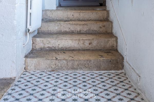 Bâtisse XIXème bord Canal