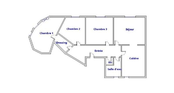 Appartement à CHAMBERY, 73000 - 4 pièces 102m²