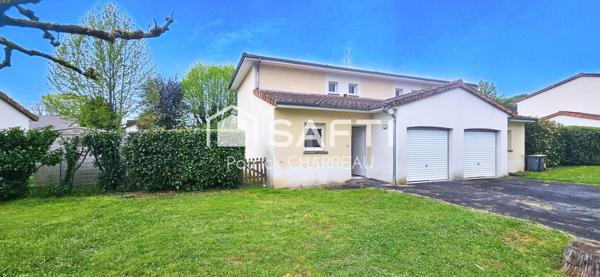 Maison 3 chambres - 4 pièces - 80 m² - Jardin