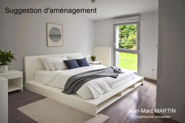 HAUBOURDIN – T3 EN REZ-DE-JARDIN AVEC EXTERIEUR – RESIDENCE RECENTE