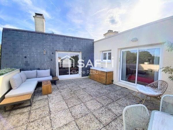 Vaujours Duplex de 111m² avec terrasse de 20m²