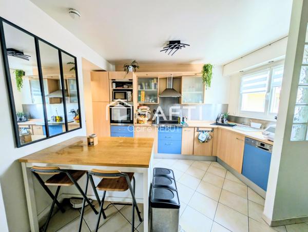 Vaujours Duplex de 111m² avec terrasse de 20m²