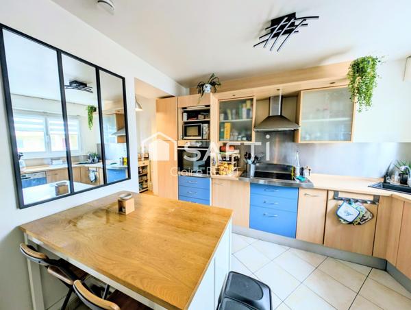 Vaujours Duplex de 111m² avec terrasse de 20m²