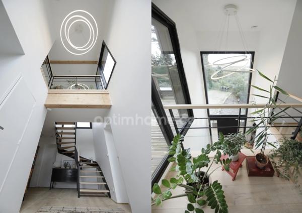 Proche L'ISLE-ADAM (95) - Maison d'architecte d'exception au coeur d'un écrin de verdure