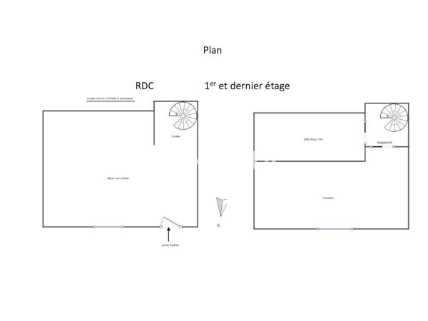 Appartement 2 pièces - 27 m² Exclusivité efficity