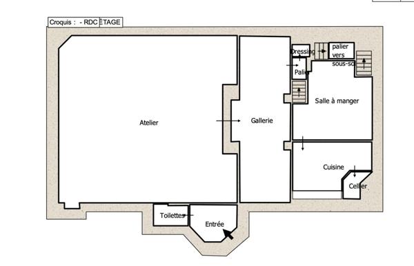 Local d’activité à vendre 191 m² Neuilly-sur-Seine