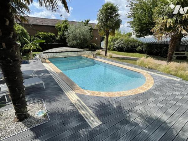 Ensemble Immobilier composé d'une maison des années 30, garage 60 m² et un atelier 100m²