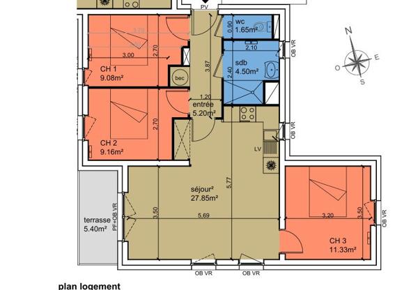 LE CROTOY - Proximité plage - Appartement T4 neuf