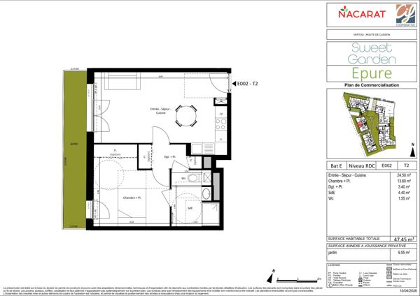 Appartement T2