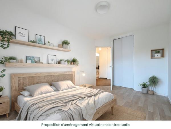 A VENDRE - TOULOUSE quartier Purpan - Appartement T3 65m² avec garage et cellier