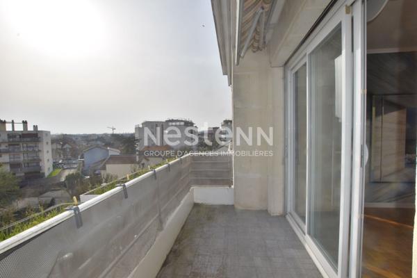 3 pièces - dernier étage - balcon