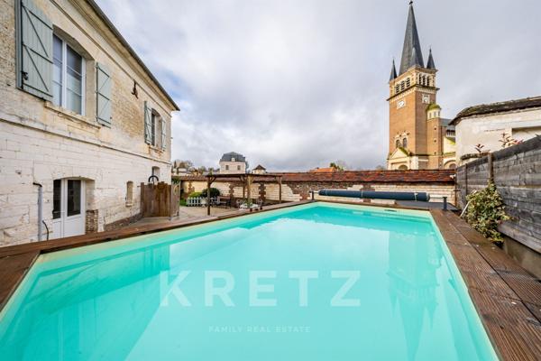 Demeure historique d'exception de 295 m2-Parc 2000 m2- Aube