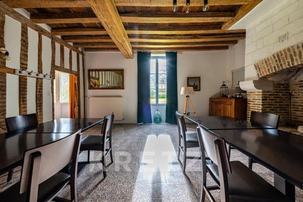 Demeure historique d'exception de 295 m2-Parc 2000 m2- Aube