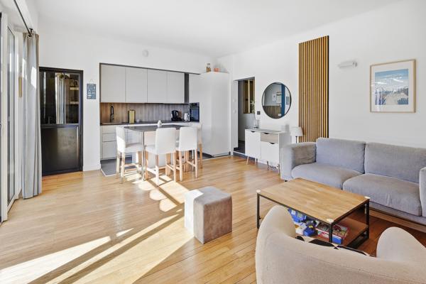 Face à la cale de Beautour – T3 avec terrasse sud-ouest, garage et parking