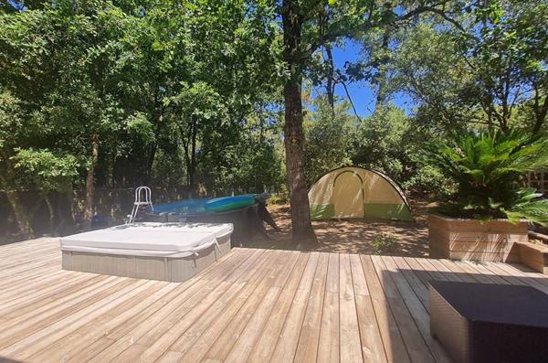 Maison d'architecte T5 au coeur d'un parc boisé