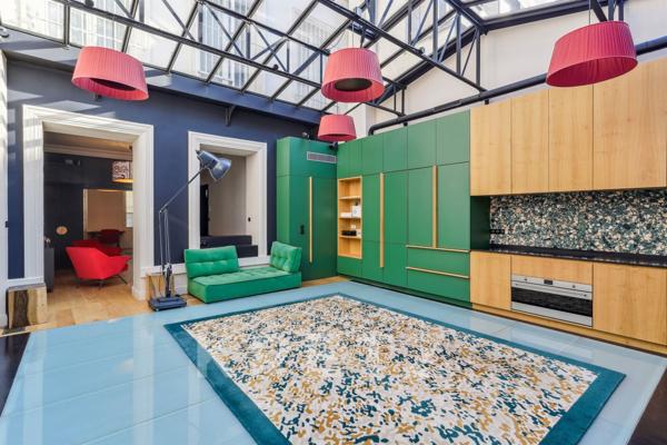 Maison moderne à Passy style Eiffel