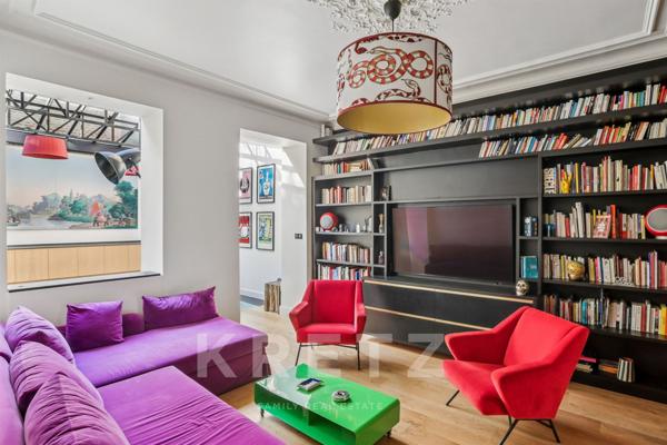 Maison moderne à Passy style Eiffel