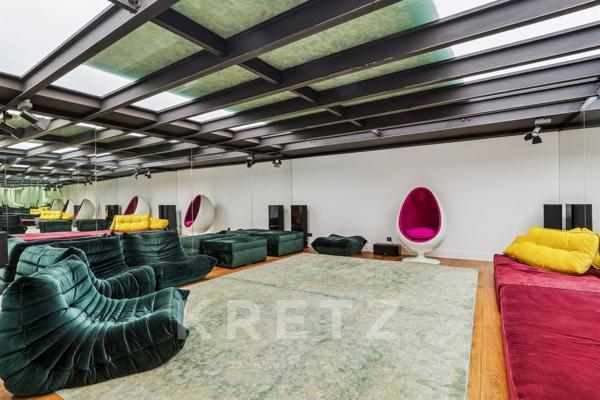 Maison moderne à Passy style Eiffel