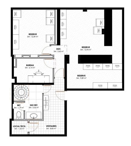 Restauration rapide à vendre 121 m² Courbevoie