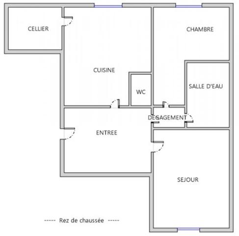 Appartement T2 Pontoise