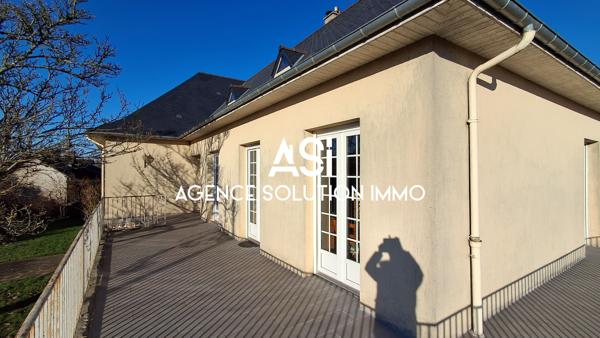 Maison 6 p 4 ch - 170 m2 - Villaines-La-Juhel - sous-sol-total et jardin - potentiel important